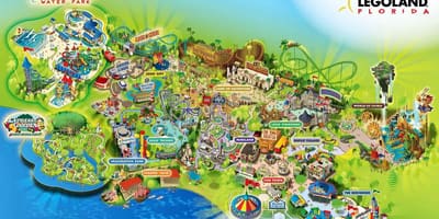 ડેનમાર્ક legoland નકશો